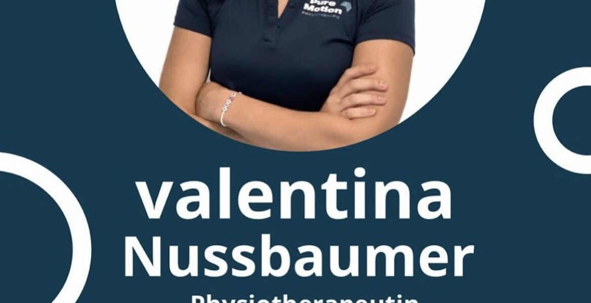 Vorstellung von Valentina Nussbaumer, Physiotherapeuting bei Puremotion Physio in 1020 Wien